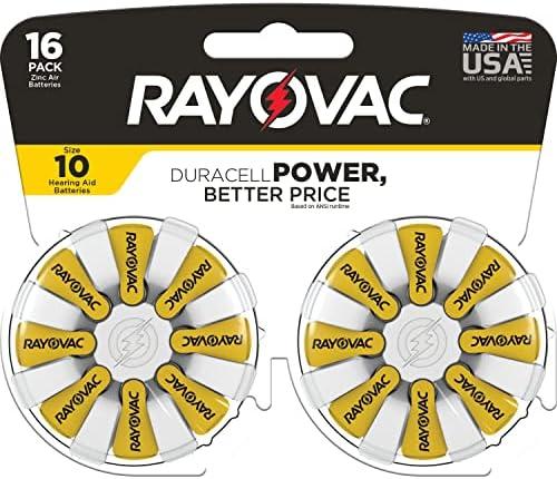 Rayovac Size 10 Hearing Aid Batteries (16 Pack) Rayovac Size 10 Hearing Aid Batteries (16 Pack)