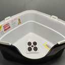 Natures Miracle Hooded Corner Litter Box, With Odor Control Charcoal Filter (P-5915)