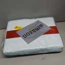 Mellanni Full Sheets Set - 4 PC Iconic Collection Bedding - Hotel Luxury, Extra Soft, Cooling Bed Sheets - Wrinkle, Fade, Stain Resistant (Full, Aqua)