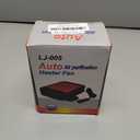 Portable Car Heater,12V 200W Fast Heating Defroster 2 in 1 Automobile Windshield Fast Heaters Car Heater That Plugs into Cigarette Lighter for Car, SUV, Trucks(Red