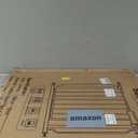 TSAYAWA 62.2"-71.65" Extra Wide Auto Closing Baby Safety Gate for Stairs & Doorways, Pressure Mounted No Drill Pet Gate with Walk-Through Door - Heavy Duty Childproof Gate for Toddlers, Kids, Dogs (Black)