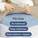 Extra Deep King Sheet Set - 6 Piece Breathable and Cooling Sheets - Hotel Luxury Bedding for Women, Men, Kids & Teens - Easy & Secure Fit - Soft, Wrinkle Free and Comfy - Extra Deep Pockets - Cream