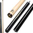 3-Piece Heavy Jump Break Cue Stick 23oz,Canadian Maple Wood Pool Stick,13.5mm Bakelite Tip for Explosive Breaks and Effortless Jumps