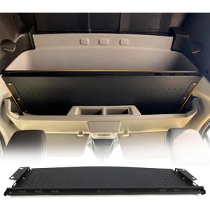 MELIPRON Van Headliner Shelf for Ford Transit 20152025 Mid & High Roof, Overhead Storage Shelf with Modular Mounting Slots, 55 lbs Capacity, No-Drill Installation for Organized Van Storage