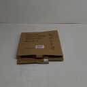 AHHFSMEI Paper Braided Round Placemats Set of 6 Natural Non-Slip Heat Resistant Table Mats for Dining Tables Woven Indoor & Outdoor Place mats(Burnt Orange)