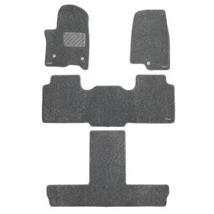 WENNEBIRD Superior Carpet Floor Mats for 2021-2026 Chevrolet Suburban 7 Seats (Not for 8 Seats), 0.6-Inch Ultra-Thick, Noise-Reducing, All-Weather Waterproof Anti-Slip – 4-Pc Set (Gray)
