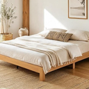 Full Size Bed Frame, 11.5 Inch Solid Wood Platform Bed, Natural Pine
Heavy-Duty Wood Slats, Reinforced Support, Noise-Free Design, Spacious Under-Bed Storage, No Box Spring Needed, Easy Assembly