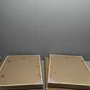 16x20 Picture Frame 4 Pack - Natural Solid Wood Poster Photo Frame - Woodgrain Series - Room, Office, Gallery, Studio Display - Wall Hanging