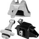 3Pcs Engine Motor Mount & Transmission Mount, for Hyundai Elantra GT Ioniq Kona Veloster, for Kia Forte NIRO Seltos, 1K0576 Replace# A71210 A71100 A71206