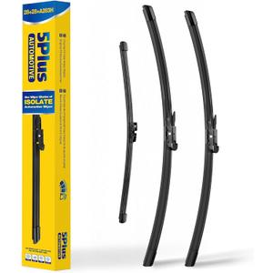 5 PLUS Wipers Replacement for Ford Escape 2013-2019 Windshield Wiper Blades,28"+28" Windshield Wipers with 11" Rear Wiper Blade - Factory Fit & All-Season OEM Quality (Pack of 3)