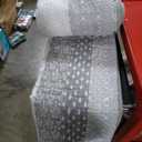 Great Bay Home 3-Piece Reversible Quilt Set with Shams. All-Season Bedspread with Patchwork Striped Pattern. Dorothea Collection (King, Grey)