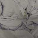 Lounsweer 50 Pcs Stretch Spandex Folding Chair Cover and Satin Chair Sashes Bows Chair Slipcovers Pink Chair Ribbon Bows Washable Chair Cover Protector for Wedding Banquet Event (White, Dark Blue)