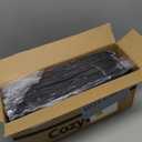 CozyLux Queen Comforter Set Black, 3 Pieces Solid Comforters Queen Size Breathable Quilted Bedding Sets, Luxury Soft Microfiber Down Alternative Comforter for All Season (1 Comforter & 2 Pillowcases)