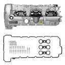 11127552281 All Aluminum Valve Cover & Gasket Kit Upgrade Performance Compatible with BMW E82 128i E9X 323i 328i E60 528i E70 X5 3.0si E83 X3 E85 Z4 E89 Z4 F10 528i N52 N51