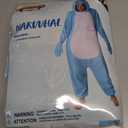 Spooktacular Creations Halloween Dalmatian Dragon Triceratop Unisex Costume, Adult Animal Costume Halloween Costume Party (Blue, L)