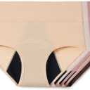 Everdries Washable & Reusable Incontinence Underwear for Women Over 60 - Leakproof, Discreet, Absorbent, Machine-Washable Panties (Comfort Plus, 3XL, Pack of 5) (XXX-Large)