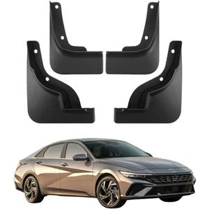 Mud Flaps for Hyundai Elantra 2023 2024 2025, Wheel & Tire Splash Guards, Mudflaps for Car, PP Material, All Weather Tire Protector Splash Guards Mudflaps for Hyundai Elantra Exterior Accessories Mud Flaps for Hyundai Elantra 2023 2024 2025, Wheel & Tire Splash Guards, Mudflaps for Car, PP Material, All Weather Tire Protector Splash Guards Mudflaps for Hyundai Elantra Exterior Accessories