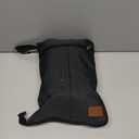 120L Foldable Collapsible Waterproof Travel Duffel Bag for Men and Women with Shoe Compartment (Black)