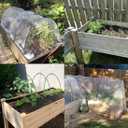 MAXPACE Greenhouse Hoops for DIY Grow Tunnels Less Than 2.7ft Wide, Rust-Free Fiberglass Support Hoops Frame for Garden Fabric, Plant Support Garden Stakes, Gardening Supplies, 25pcs