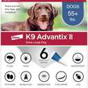 K9 Advantix II XL Dog Vet-Recommended Flea, Tick & Mosquito Treatment & Prevention | Dogs Over 55 lbs. | 6-Mo Supply