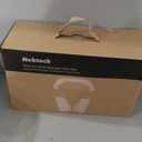 Nekteck Shiatsu Neck Massager with Heat for Pain Relief Deep Tissue, 2026 Upgraded 3D Back Shoulder Kneading Massage Pillow, Body Muscle Relaxation Tool Gifts for Him Her Mom Dad, Gray (NOT Cordless)