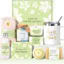 Self Care Get Well Soon Gift Baskets for Women, 8pcs Christian Birthday Gifts for Women Inspirational Christmas Ideas for Mom Her Friend, Care Package After Surgery Thinking of You Sympathy Box