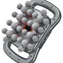 Upgrade 28 Head Massage Set, Handheld Back Massager Deep Tissue,9 Speeds Electric Percussion Muscle Body Massager for Athletes Neck Shoulder Pain Relief,Gifts for Men Women