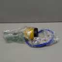 Yoga Ball Pump Exercise Balls Pumps Manual Hand Foot Press Air Inflator with Plug Pin Stopper Adapter Kit for Sports Fitness Balloon Swimming Ring Pool Float Inflatable Bed Pillow Boat Outdoor