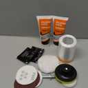 Headlight Restoration Kit, Polish Restore Cleaner Clean Tool DIY Polishing, Sanding Discs, Scouring Pads for Electric Drill, 3 Easy Steps to Restore Sun Car Headlights Lens (bottled)