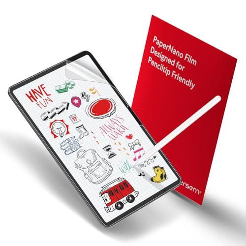 bersem 2 Pack New Paperfeel Screen Protector Compatible with iPad Pro 11 Inch M5 2025 / M4 2024, Matte PET Film for Paper Art Writing, Friendly, Anti-Glare, Case Friendly, Easy Installation