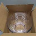 US Acrylic Vista Clear Plastic Salad and Serving 10-inch Bowls | Set of 3 | Reusable, BPA-Free, Made in the USA | 135 oz. capacity