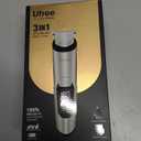 Ufree 3-in-1 Beard Trimmer for Men, Gifts for Men, IPX6 Waterproof Men's Electric Razor Shaver, Hair Mustache Trimmer Professional Clippers, Type-C Body Grooming Kit, Birthday Gifts for Him