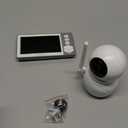 Baby Monitor with 1 Cameras Standby for 26-Hour Battery, Remote Control 4.3'' IPS Video Baby Monitor No WiFi Up to 1000ft Range, ECO, Night Vision, Temperature, 2-Way Talk, 8 Lullabies