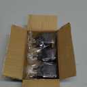 US/Canada/Japan to Brazil (Type N) Plug Adaptor, 3-Pin Type B Grounded USA Plug Convert to 3-pin Brazil Socket (3 Pieces)