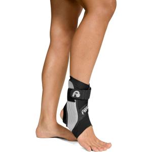 Aircast A60 Ankle Support Brace, Right Foot, Black, Medium (Shoe Size: Men's 7.5-11.5 / Women's 9-13) (Medium (Pack of 1), Black (Right Foot))