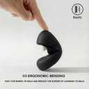 Hstyle Baby Sock Shoes Toddler Walking Shoes Infant Non-Slip Slippers Soft Rubber Sole Sneakers for Baby Boys Girls (Black)