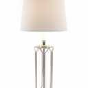 QiMH Touch Control Table Lamps of 2 with USB A+C Ports, 3-Way Dimmable Bedside Lamp for Living Room Bedroom House, Modern Nightstand Lamp with 2 LED Bulbs