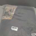 SNZ Luxury Flannel Throw Blanket for Couch 51x71 Inches - Ultra Soft Fleece Blankets & Throws for Bed, Camping, Office - All Season Cozy Plush Blanket for Adults, Men, Kids (Dark Gray)