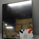 SWANCROWN Enclosed Bulletin Board Black Frame Enclosed Display Case with Magnets for School Message Notice, 38x38inch (12xA4)