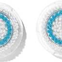 Brush Head Replacements Compatible with Clarisonic Mia 1, Mia 2, Mia Fit, Alpha Fit, Smart Profile Uplift and Alpha Fit, Deep Pore Facial 2 Pack (Deep Pore)