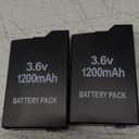 2 pcs 1200 mAH PSP-S110 Battery PSP S110 Battery for PlayStation PSP2000 PSP2001 PSP2003 PSP2004 PSP3000 PSP3001 PSP3003 PSP3004