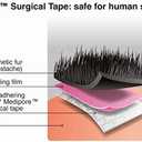 Mustaches Self Adhesive Fake Mustache Mix, Novelty, False Facial Hair Value Pack (6pcs.) (Ginger)