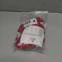 Lanyarco Snowman Dog Christmas Pajamas Xmas Cotton Pet Jumpshit Christmas Onesie PJS for Large Dogs, Back 23" XLarge Red (X-Large (47-70lbs) Back 23" Chest 28-34")