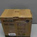 360 Rotating Makeup Organizer for Vanity, Bathroom Countertop Spinning Perfume Organizer, High-Capacity Cosmetic and Skincare Dresser Make Up Holder Rack (3 Tiers, White)