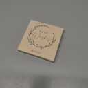 Just Married Personalized Christmas Ornaments - Wedding Gifts for Couples 2025, Bridal Shower Gift for Bride, Custom Wooden Ornaments with Picture, Newly Wed Gifts for The Couple Mr and Mrs Engagement