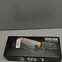 Extra Large Diamond Sharpening Stone Set 3 Side Grit 400/600/1000 Premium Industrial Diamond Knife Sharpener Suitable for Steel of any Hardness with Angle Guide and Non-Slip Base (GB-3DL)