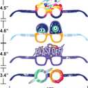 2 x Space Adventures Paper Favor Glasses 4 ct