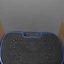 AXV Vibration Plate Fitness Platform Exercise Machine Vibrating Shaking Full Body Shaker Workout Vibrate Stand Shake Board Sport Gym for Weight Loss Fat Burner for Women Men, Slim Blue