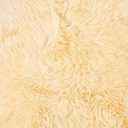 HomeRoots 2' X 3' Cream New Zealand Natural Sheepskin Rug