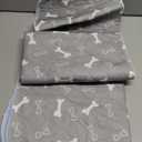 Washable Pee Pads for Dogs, 2 Pack Large Reusable Puppy Pads, Non-Slip Waterproof Dog Mats for Floors, Fast-Absorbent Whelping Pad, Playpen Mat for Crate or Indoor Use (36"x48", Gray)